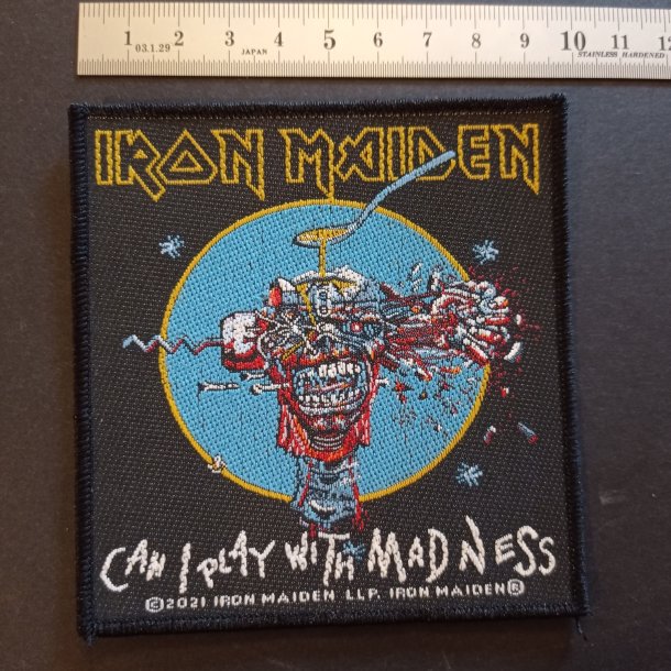 Iron Maiden - Can I Play With Madness patch