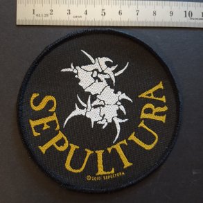 Sepultura round patch