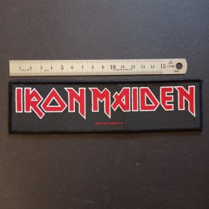 Iron Maiden logo superstrip patch