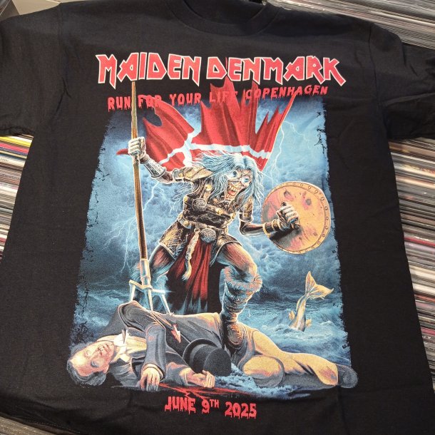 Maiden Denmark Fanklub t-shirt