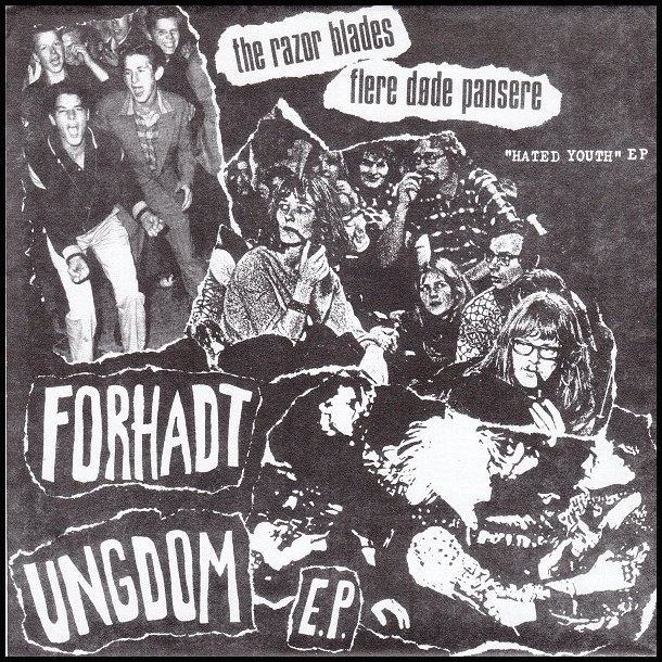 The Razor Blades / Flere Dde Pansere  Forhadt Ungdom E.P. 7"