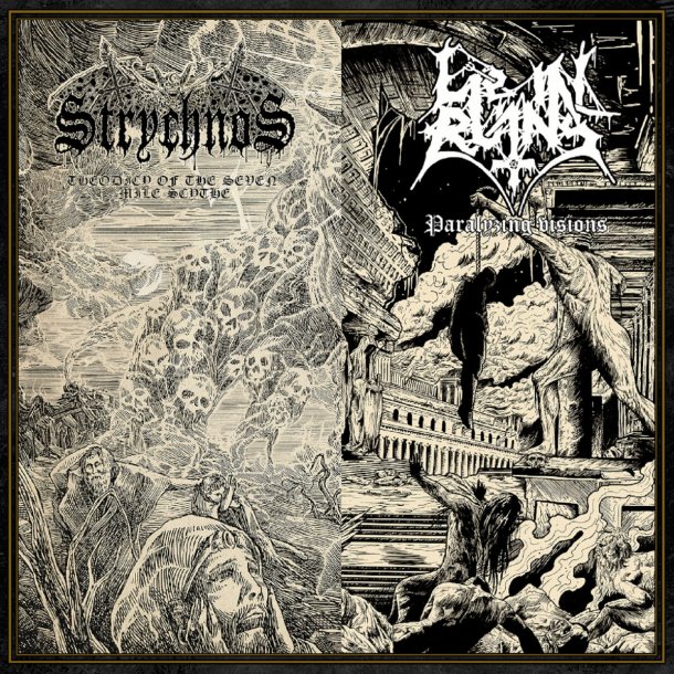 Strychnos / Lie in Ruins - Split CD