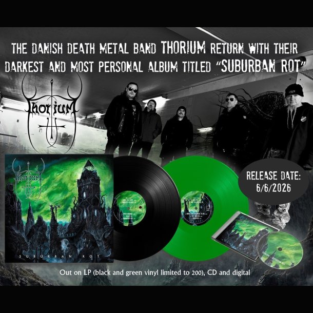 Thorium - Suburban Rot 12" Forudbestilling