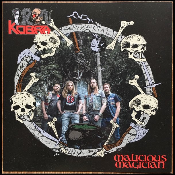 Iron Kobra / Atom Smasher - Malicious Magician / The Law 7"